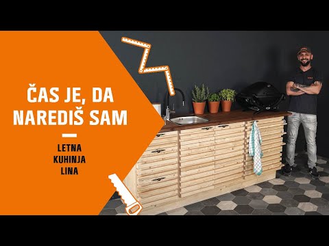 🛠 Čas je, da narediš sam: LETNA KUHINJA LINA // junij // DIY, naredi sam