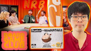 Let's play POETRY FOR NEANDERTHALS | Board Game Club