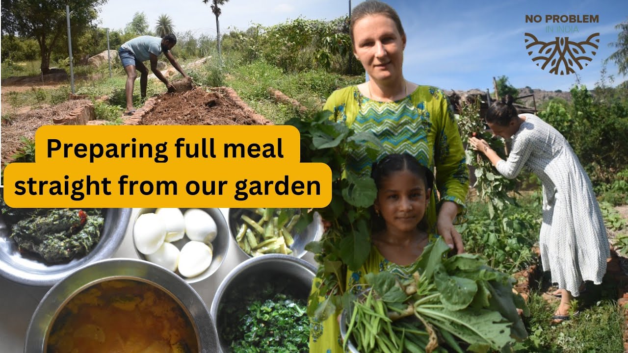 4 easy to grow vegetables we harvested on our farm | #growyourownfood #vegetablegarden