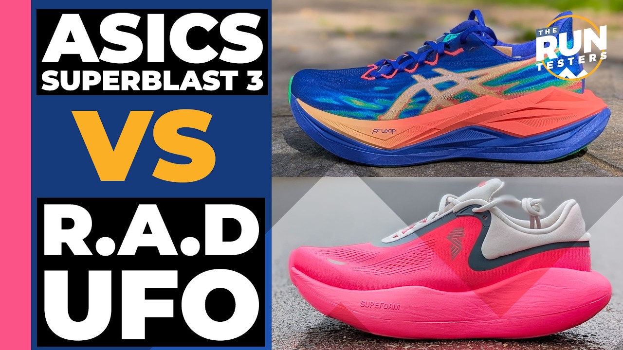 Asics Superblast 3 Vs R.A.D UFO | Big, bouncy and lots of fun – but which is the best?