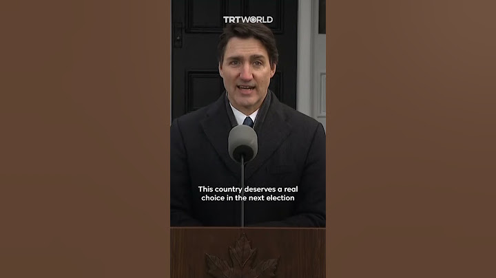 Justin Trudeau says he is resigning as Canada PM