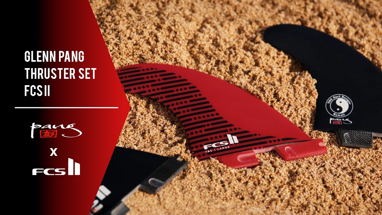 New Glenn Pang FCS II Thruster Fins - YouTube