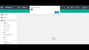 2° - FortiADC - CVE-2019-6699 - Stored XSS vulnerability in traffic group interface