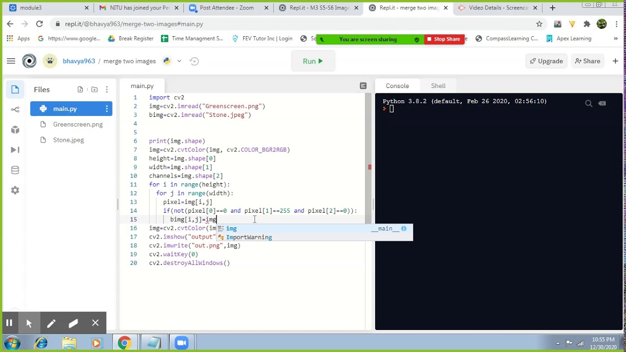 Merge two images - YouTube