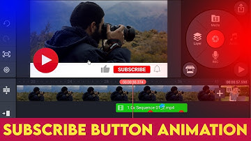 How To Make Subscribe Animation Button For YouTube In Kinemaster | Subscribe Bell Intro Tutorial