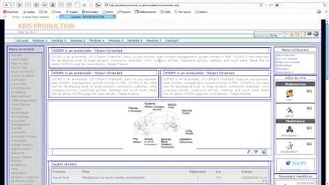 Astuce Xoops : Création d