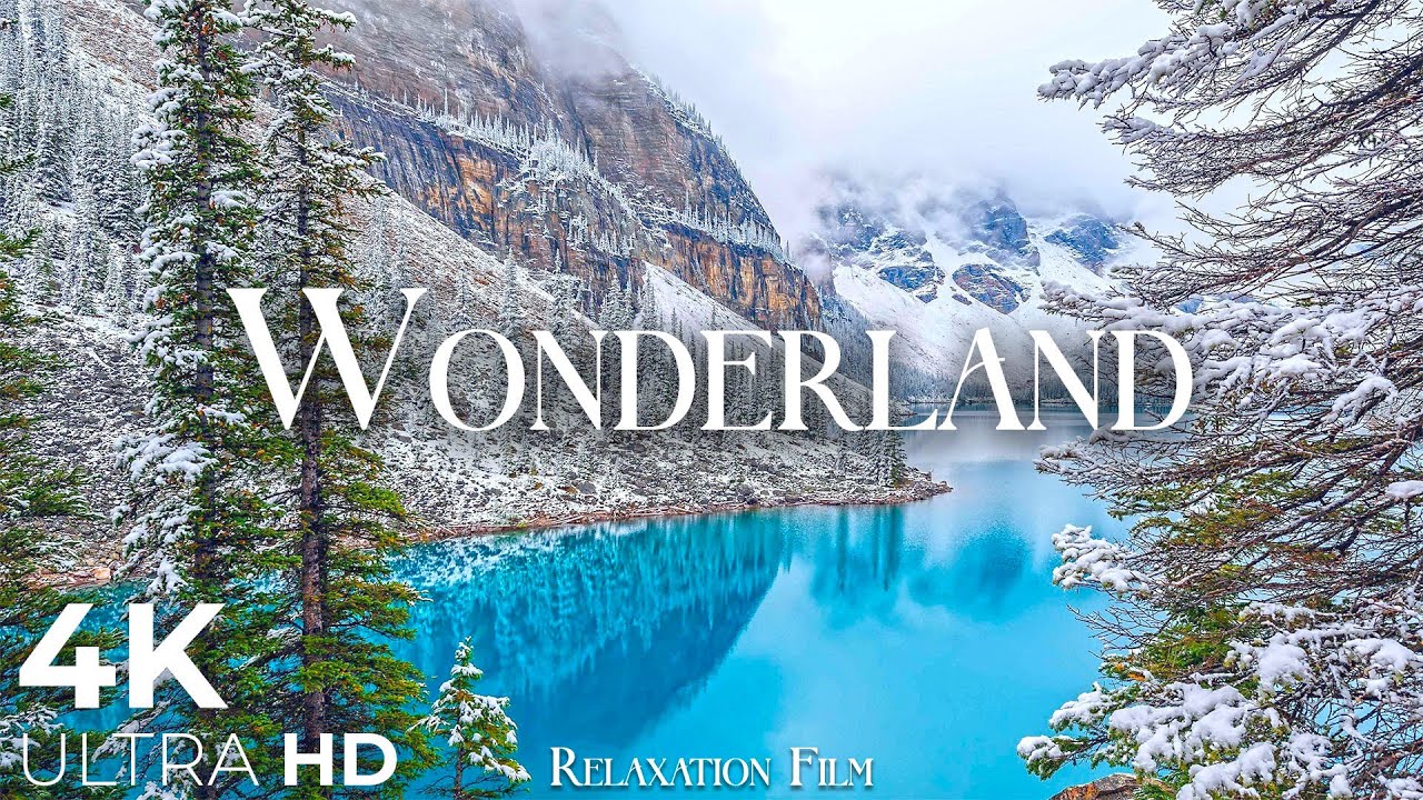 Christmas Wonderland ❄️ Breathtaking Beauty of Nature - a 4K Relaxing Film with Peaceful Music
