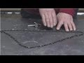 Chainsaws &amp; Tools : How to Shorten the Chain on a Chainsaw