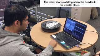 ROS Tutorial Demo - iRobot Control and OpenCV based Object Tracking