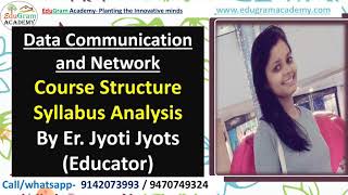 Data Communication & Networking || 5th Sem || CSE || Syllabus analysis|| Jyoti Jyots mam || SBTE screenshot 5