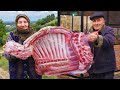 Village Life in AZERBAIJAN! Very Delicious and National Recipes with Juicy LAMB RIBS and LEGS!