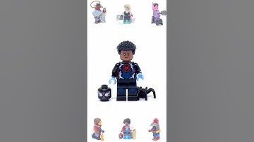 Miles Morales / Spider-Man, LEGO Spider-Man: Across the Spider-Verse (#71050) 1/12 #minifigscan