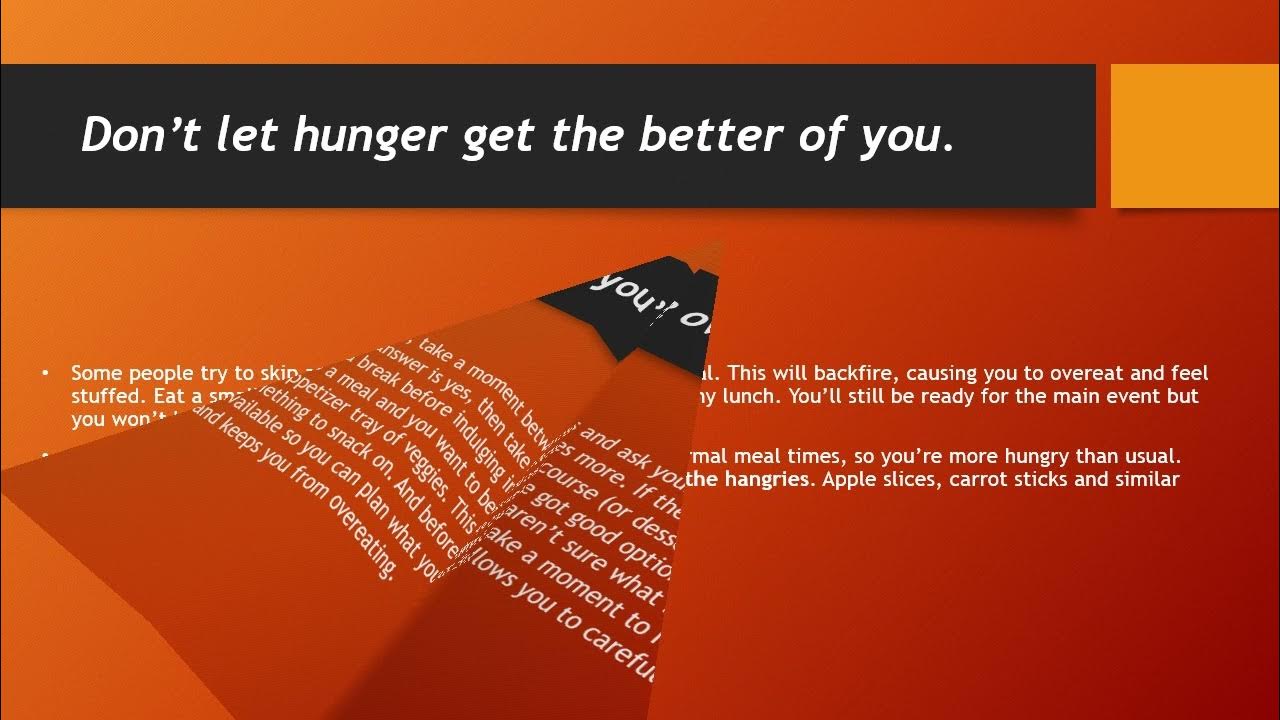 Eating Healthy During Holidays - YouTube