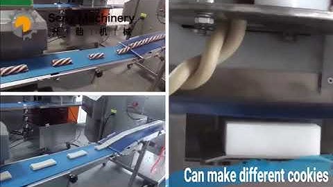 SY-810 Seny encrusting machine produce different cookie