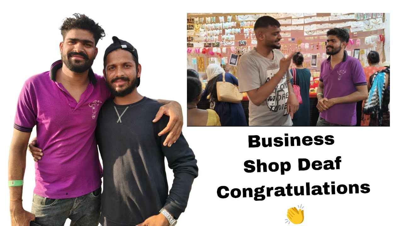 Business Shop Deaf Congratulations 👏