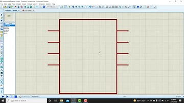 How To Create Schematic Component Package in Proteus 8 Software. Banglatutorial.#PCB Package Video_1