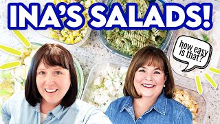 I made Ina Garten's TOP SALAD RECIPES! ⭐ Barefoot Contessa Deli Salads