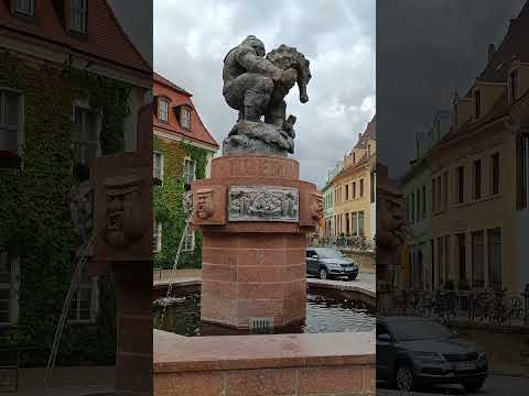 WURZEN - Historische Altstadt - Reise durch Sachsen im August 2023 #shorts