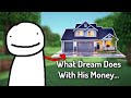 Dream Talks About What He Does With All His Money From Minecraft Manhunt... Podcast, and More