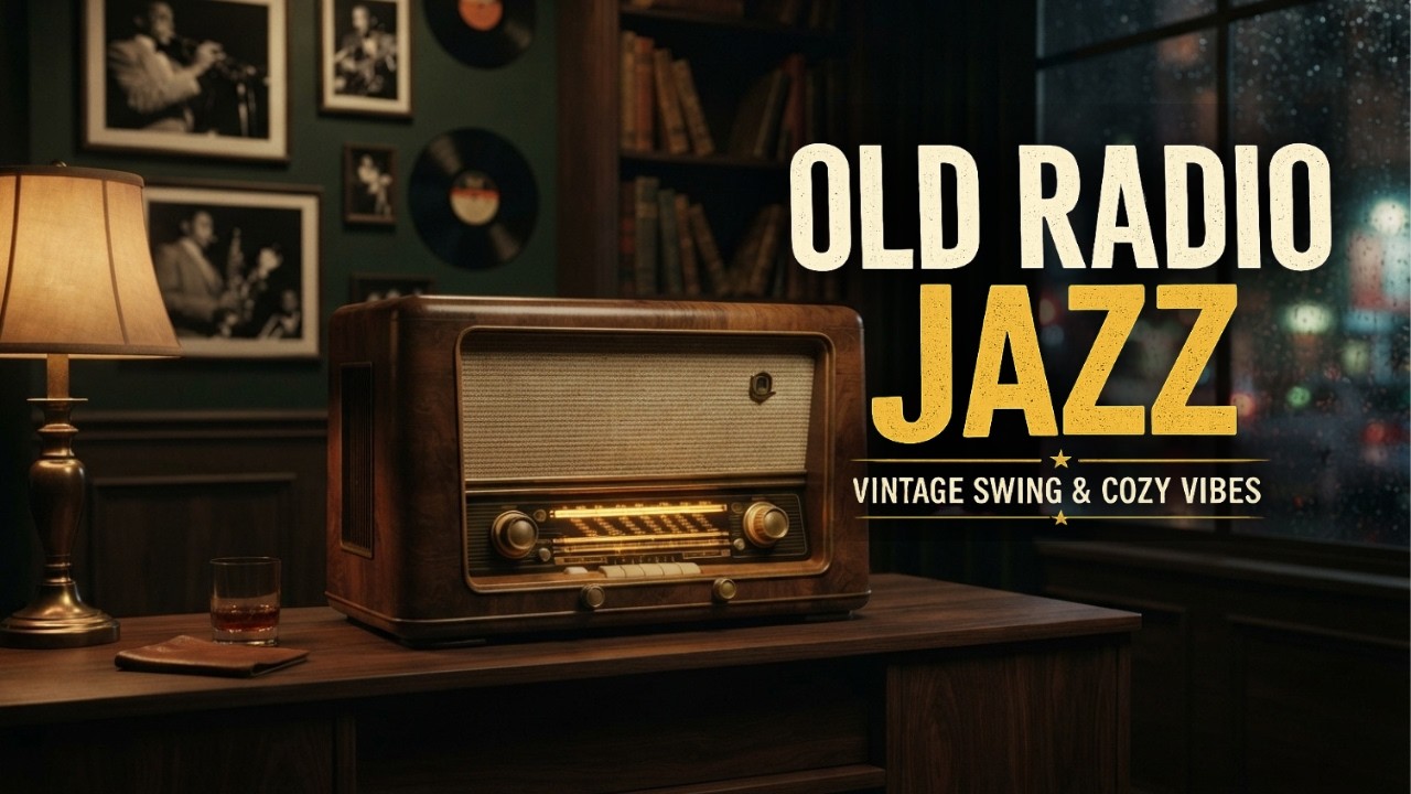 Old Radio Swing Jazz 📻 1930s & 1940s Classics | Vintage Warm Atmosphere