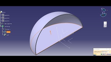 CATIA V5 - How to use Split Command to split part