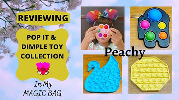 Magic bag: “fidget toy”| popit | simple dimple | review | compilation #4