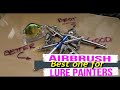 Airbrush for lure painting