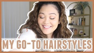 My Go-To Hairstyles | Hairstyles For Long Hair