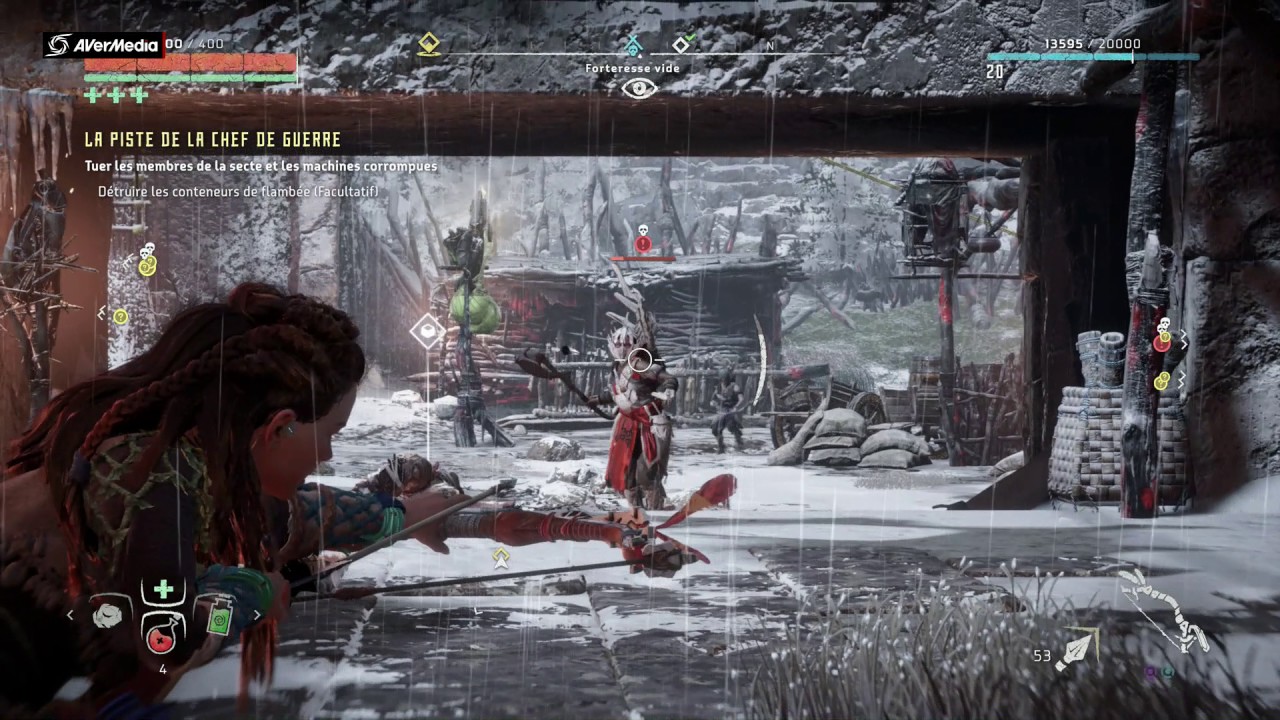 Horizon Zero Dawn trophée Tirs dans la tête sur 30