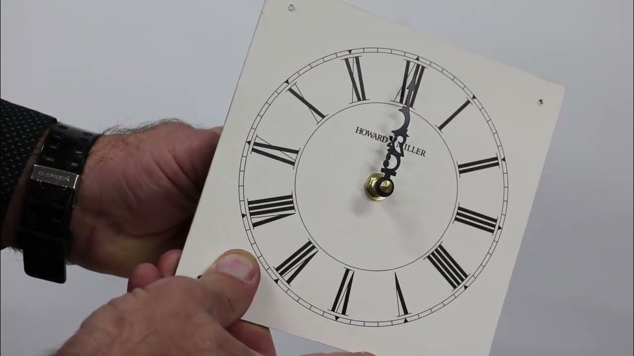 Clock Troubleshooting Replace Quartz Movement by Howard Miller at