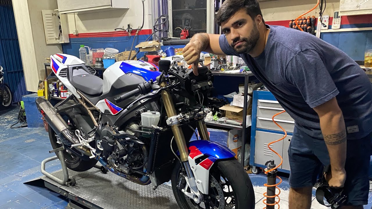 DESMONTAMOS A S1000RR M PRA VER O TAMANHO DO PREJUIZO
