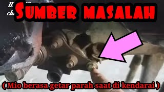 atasi Mio sporty berasa getar parah