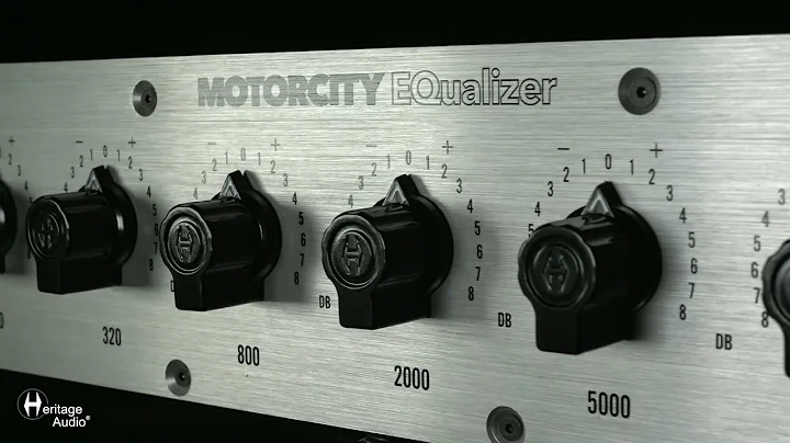 Heritage Audio - Introducing the Motorcity EQ