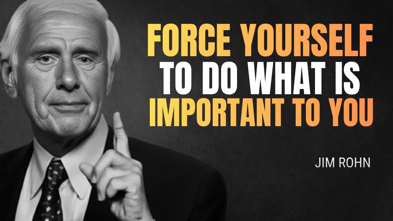 Watch Force Yourself to Do What Is Important Only - Jim Rohn Motivation on YouTube Watch Force Yourself to Do What Is Important Only - Jim Rohn Motivation on YouTube