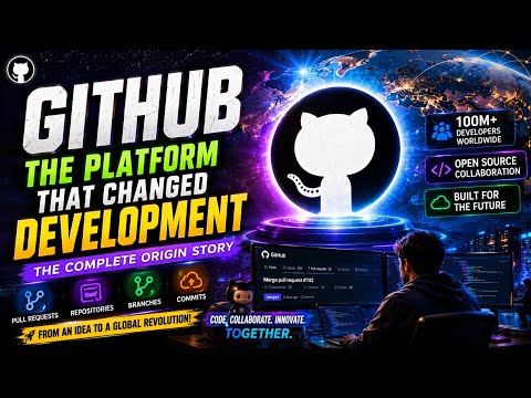 🚀 GitHub की शुरुआत कैसे हुई? | GitHub Origin Story in Hindi