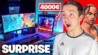 JE LUI OFFRE UN PC GAMER À 4000€ À CAUSE DU PRANK ! (et je vous présente mon Setup)