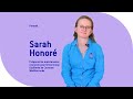 Portrait de sarah honor prparatrice maintenance courante pour ortec group alumni