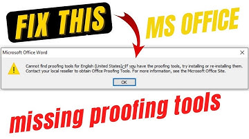 OPGELOST: Kan de correctietools voor Engels (VS) niet vinden – ontbrekende spelling en grammatica...