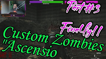 Custom Zombies Solo▐ "Ascensio" Map Part #3 Finally!!