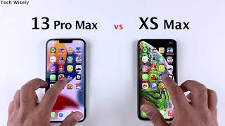 iPhone 13 Pro Max vs XS Max | SPEED TEST