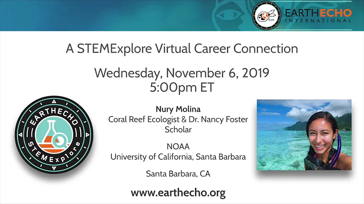 STEMExplore Virtual Career Connection with Nury Mo...