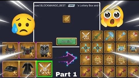 HOW TO GET RICH ITEM TRADE SYSTEM & LOTTERY BOX IN BLOCKMAN GO SKYBLOCK #skyblock #blockmango 