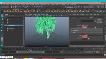 Animating Trees & plants in autodesk maya 2020 for beginner