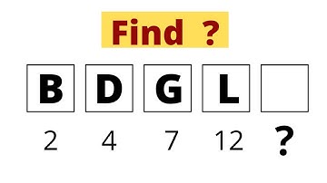 Which NumberReplaces The Question Mark| Maths Alphabet Puzzle With Answer