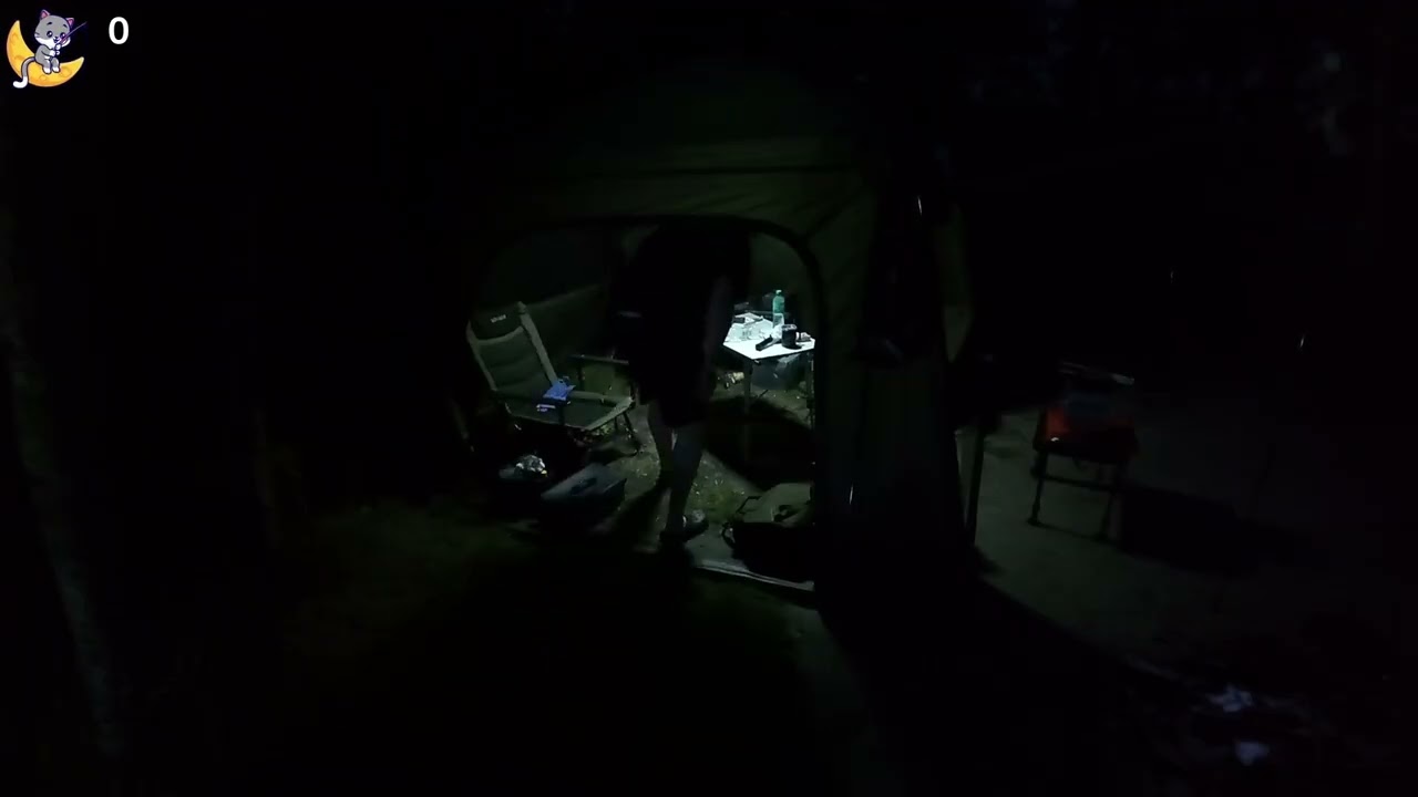 I was standing alone on the boat, headlamp on, when I finally realized why I wasn't catching anything. I pulled in my line and found it completely stripped. No bait. No lure. “Thanks for taking...