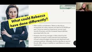 Rebecca's Costly Salary Negotiation: A Case Study