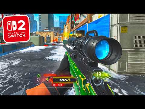 Modern Warfare 4 on SWITCH 2 but SNIPING ONLY and it was..