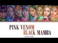 Blackpink x aespa  pink venom  black mamba trke alt yazl color codedhanrom