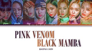 Blackpink X Aespa - Pink Venom - Black Mamba Türkçe Alt Yazılı Color Codedhanrom