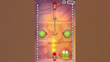Cut The Rope Experiments 3 Stars Level 4-16 - The Rocket - Raketentechnik